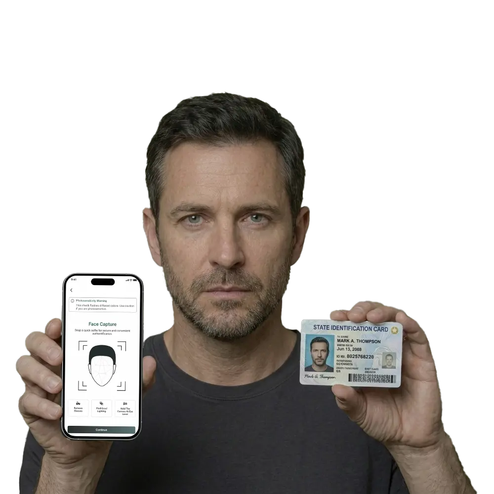 Age App biometric verification