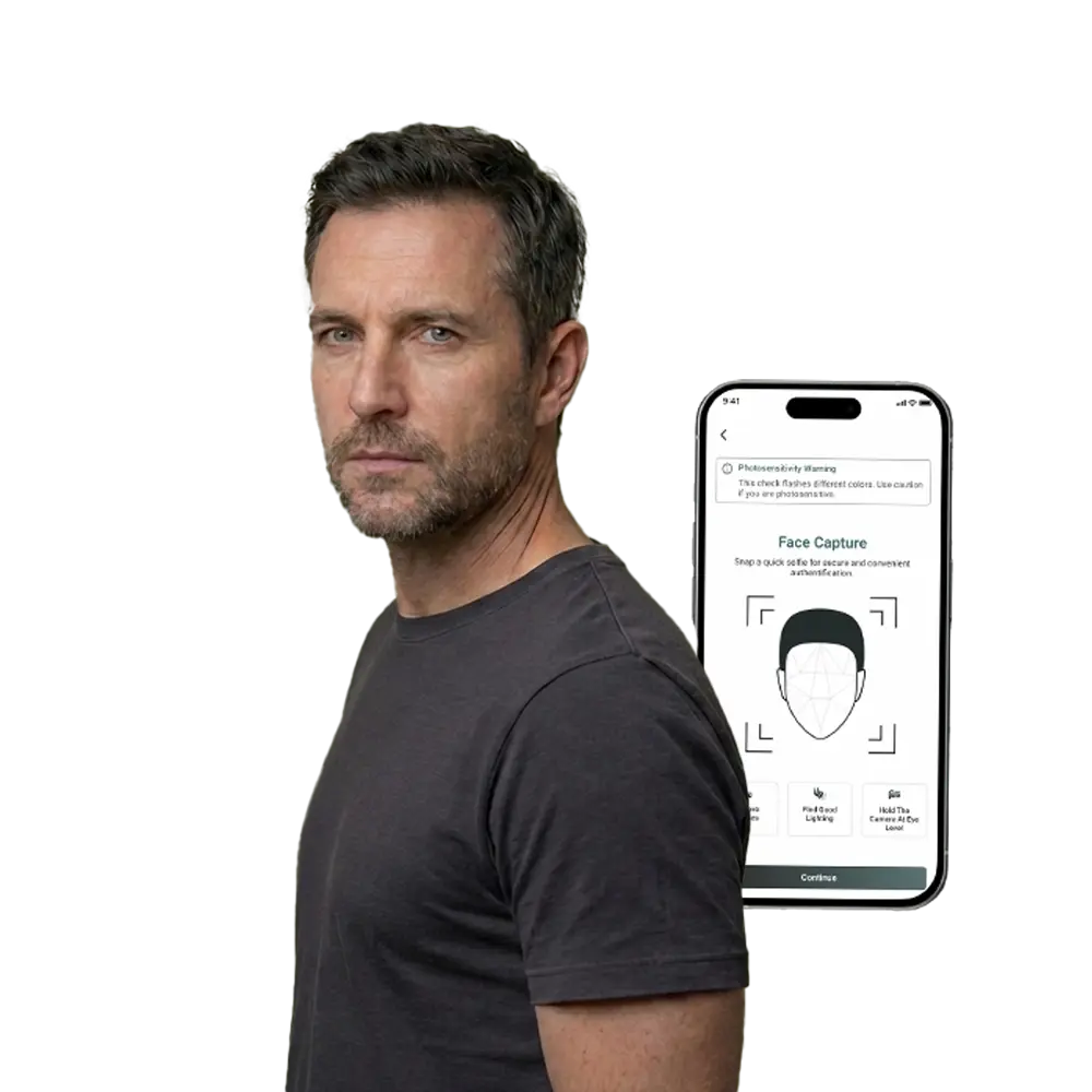 Age App biometric verification